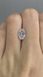 Load and play video in Gallery viewer, 2.226 CT Antique Old Mine Oval Cut Lab Diamond G VS
