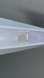 Load and play video in Gallery viewer, Cushion Cut Lab Diamond 3.538 Ct H VS
