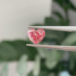 Load and play video in Gallery viewer, IGI Certified Heart Cut 1.05 Ct Fancy Intense Pink Lab Diamond VS1 Clarity
