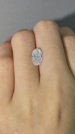 Load and play video in Gallery viewer, Oval Cut Lab Diamond 2.021 Ct Lab Diamond FG VS
