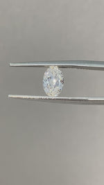 Load and play video in Gallery viewer, Oval Cut 1.161 Ct Lab Diamond H VS
