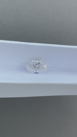 Load and play video in Gallery viewer, 2.225 CT Antique Old Mine Oval Cut Lab Diamond DEF VS
