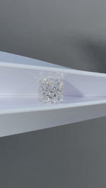 Load and play video in Gallery viewer, Cushion Cut Lab Diamond 3.529 Ct G VS
