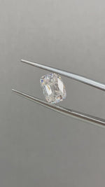 Load and play video in Gallery viewer, 2.013ct  Antique Elongated Old Mine Cut Lab Diamond FG VS
