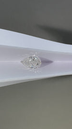 Load and play video in Gallery viewer, Pear Cut Lab Diamond 2.116 Ct FG VS
