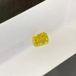 Load image into Gallery viewer, Radiant Cut 1.525 Ct Fancy Yellow Lab Diamond VS Clarity - Gemstone
