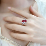 Load image into Gallery viewer, Toi Et Moi Heart Shape Engagement Ring - Engagement Ring
